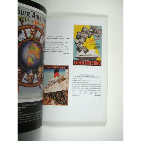 SWANN Catalog Auction November 2008 Rare Travel Posters 2128 PPB - Picture 5 of 8